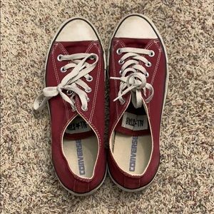 Maroon converse